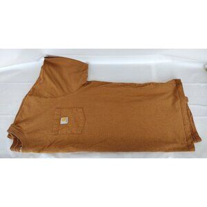 Carhartt Loose Fit Classic Brown Pocket Tee 2XL